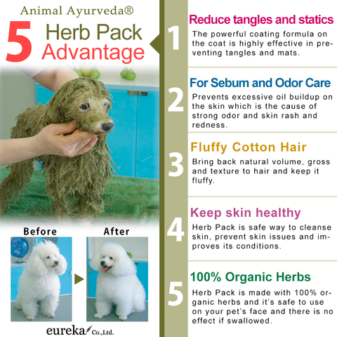 Animal Ayurveda Moisture Herb Pack
