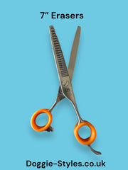 7" Eraser Dog Grooming Scissors